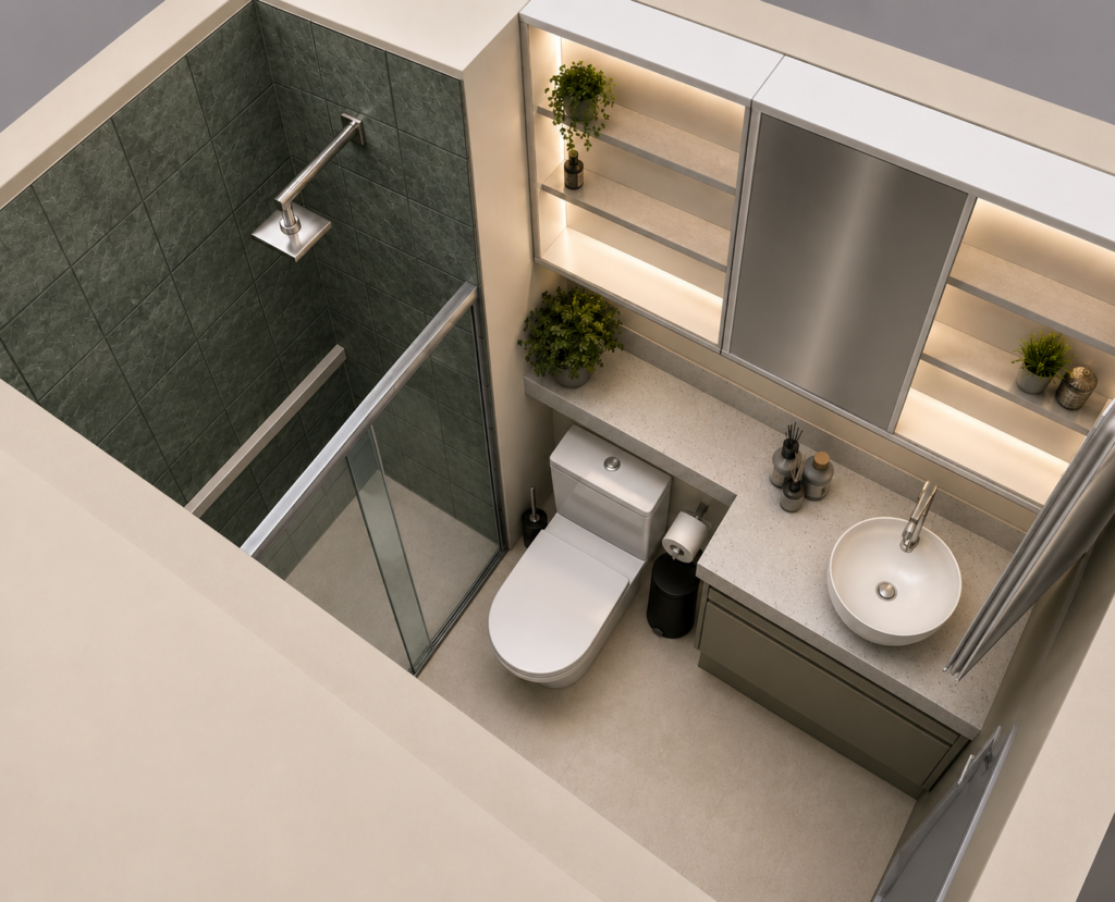 Projeto de interiores residencial Sabri Fidelis Arquitetura para apartamento contemporâneo em São Paulo
